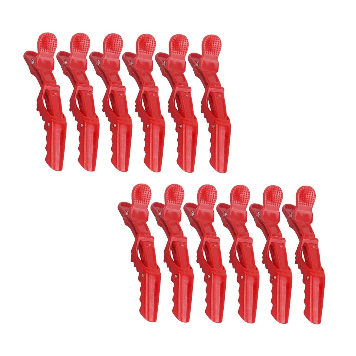 12 Pcs Crocodile Hair Clips Hair Clamp Crocodile Salon Sectioning Clamps Clip