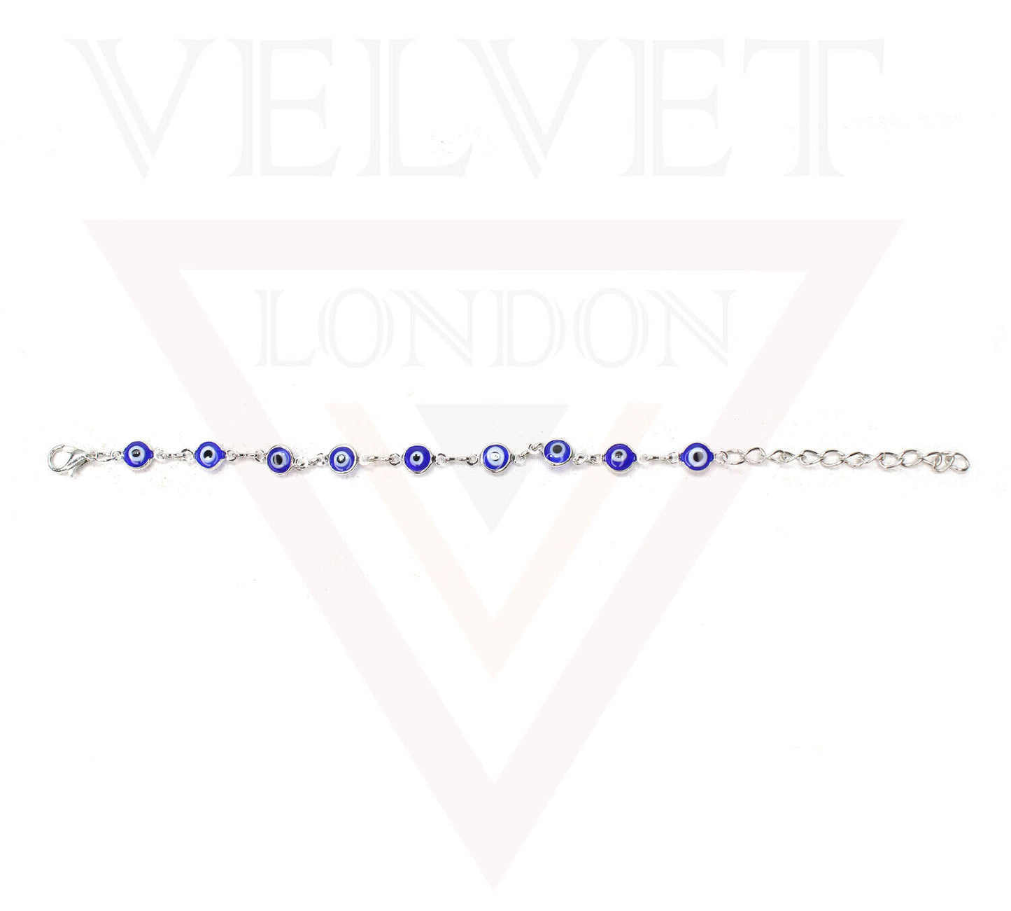 Evil Eye Bracelets Wrist Silver Chain Boho Beads Beach Party Bracelets Anklets