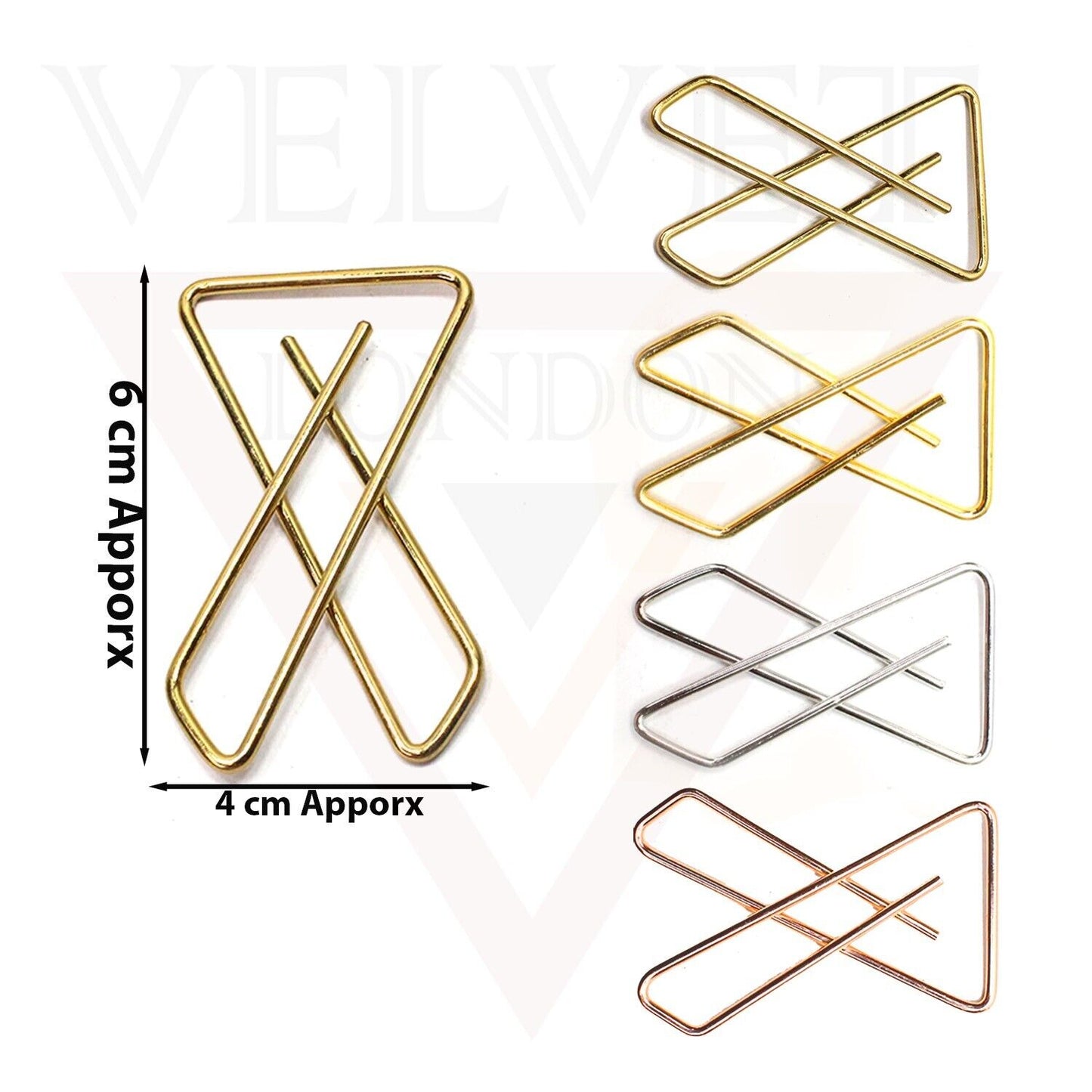 4x Hijab Pins Simple Brooches Safety Pins Saree Pins Scarfs Clips Wedding Pins