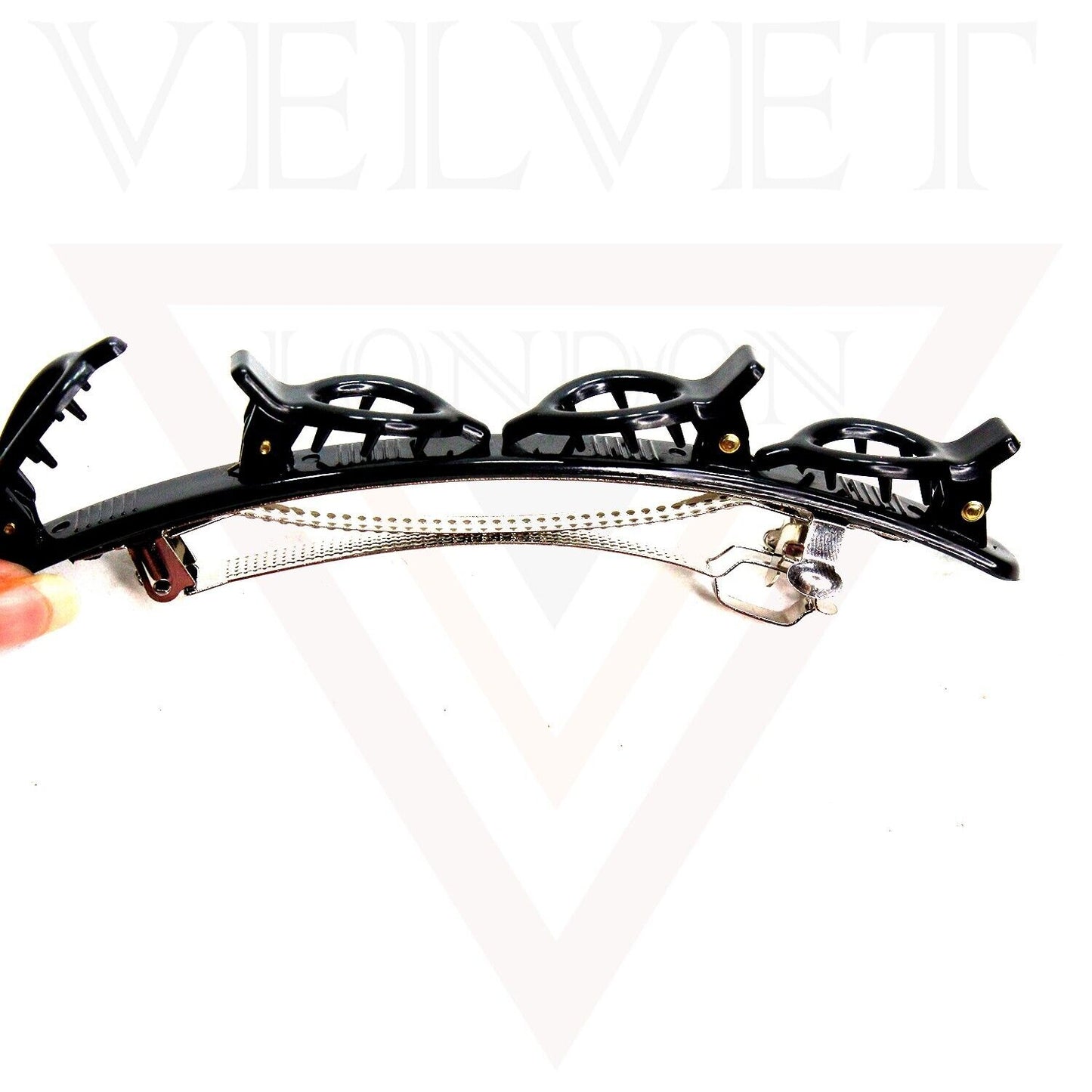 2Pcs Double Bangs Hairstyle Hair Pins With Hair Twist Clips Hair Accessories