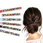 6x Assorted Wooden Colourful Long Hair Sticks Chopsticks Wooden Bun Holder Wood Stick UK