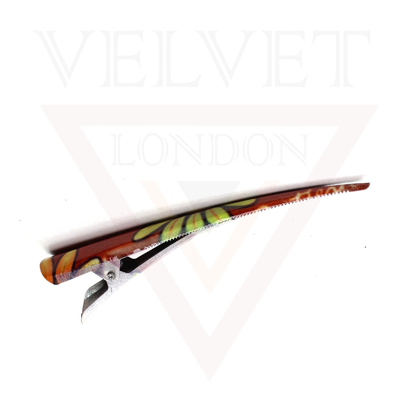 Hair Clip Duckbill Flower Metal Crocodile Barrettes Teeth Long Styling Hair Clip