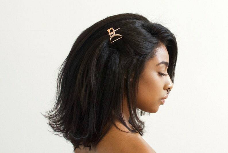 2 Small Hair Clips Claws Mini Hair Claws Clips for Women Girls Thick Thin Fine