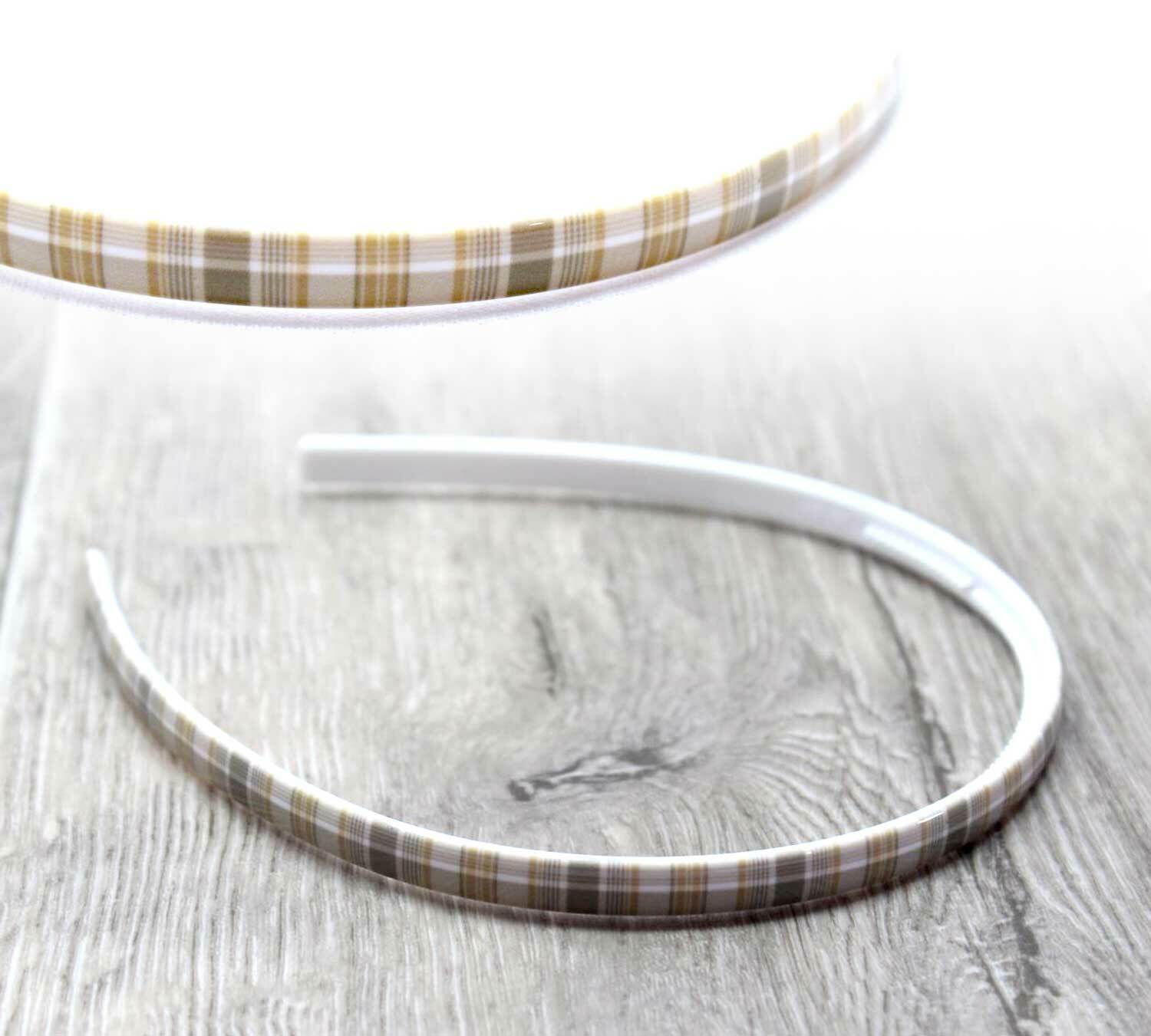 Chex Print Hair Bands Headbands Alice Hair Hoop Hair Women's Hair Accessories