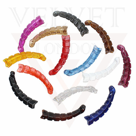 Banana Hair Clips Ponytail Holder Twist Fish Tail Grip Non-Slip Comb Clamp Pins