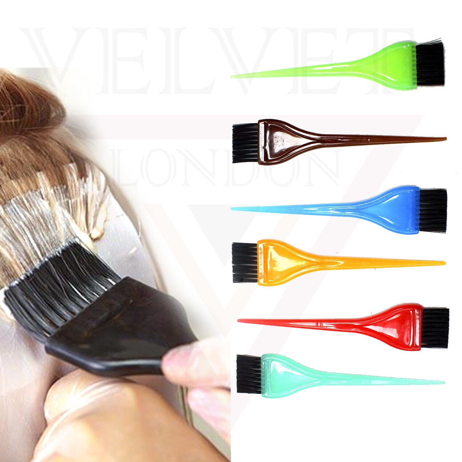 Hair Colouring Brush For DIY Salon Beauty Hair Dyeing Hair Dye Tools Hair Brush