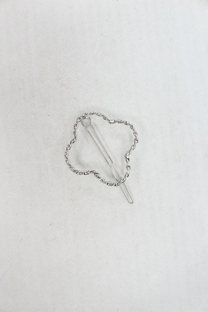 Hair Clips Clamp Silver Wava Metal Hair Pin Sliders Korean Clips Grip