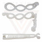 Banana Clips Hair Clamp Pins Fish Tail Ponytail Holder Twist Infinity Hair Clips