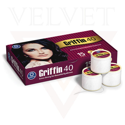 Griffin Cotton Eyebrow Thread Antibacterial Threading Facial Hair Removal 300m