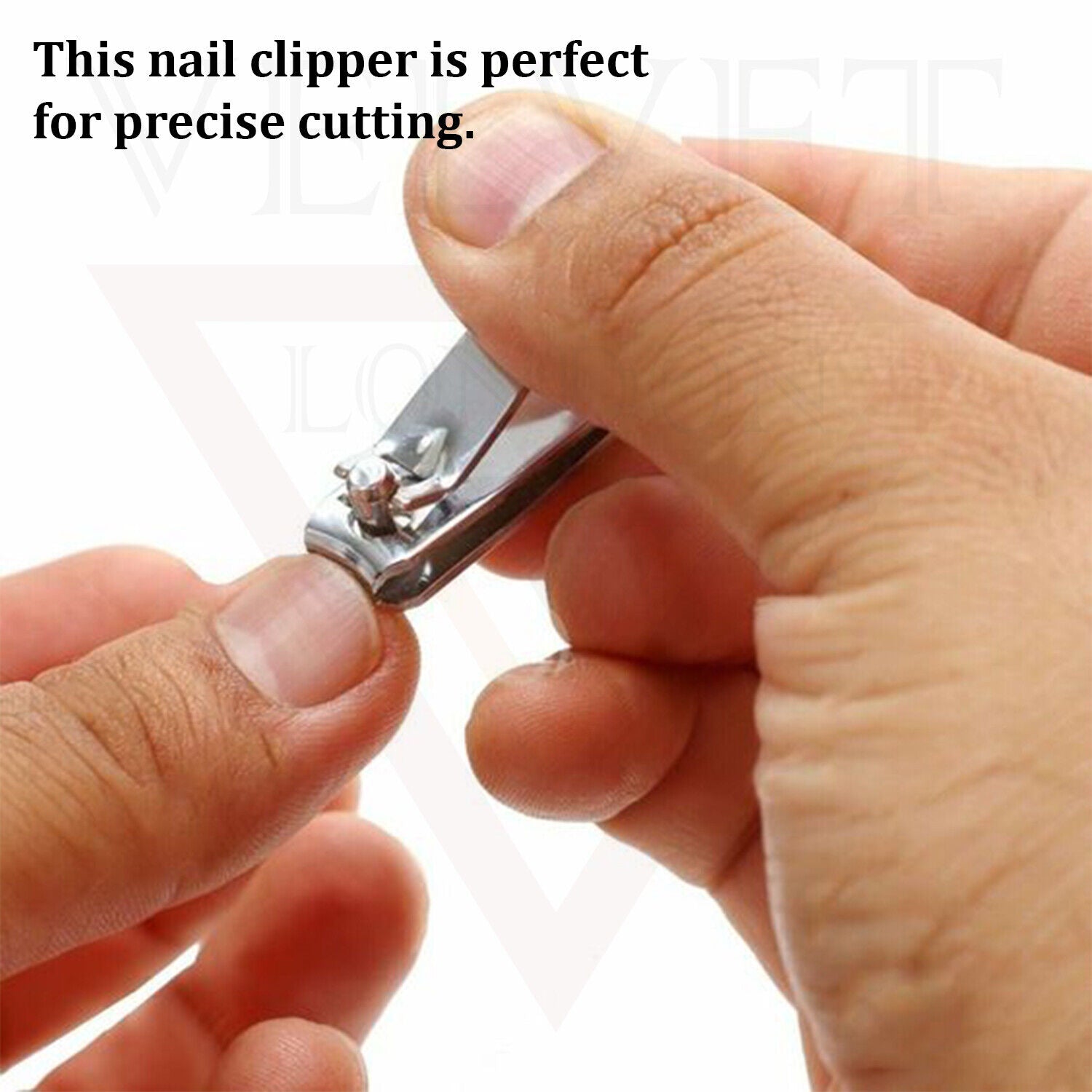 Stainless Steel Nail Clipper Made with Heavy Duty Suitable for Thick Fingernail