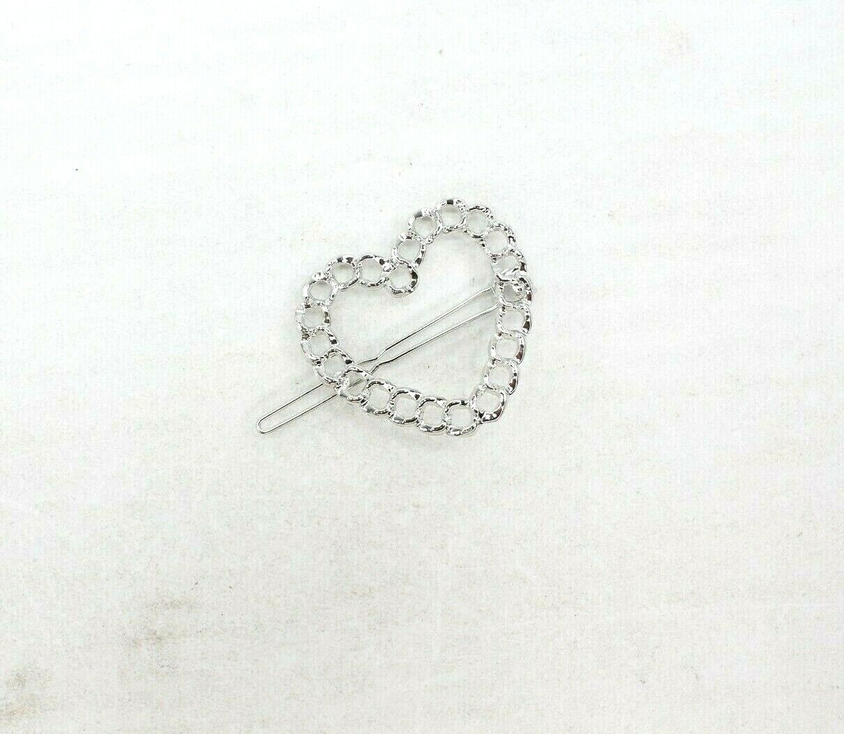 Silver Hair Clips Metal Infinity Pins Sliders Barrettes Korean Clips Hair Grip