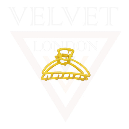 Metal Hair Claw Clips Hair Clamp Matte Clutcher Barrette Jaw Hair Accessories