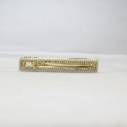 Pearl Hair Clips Pins Golden Hairpins Metal Diamond Hairdressing Crocodile Grips