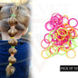 50x Hair Band Elastic Hair Bobbles Hair Ties Ponytail Holders Rope Thin Headband