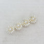 Pearl Hair Clips Pins Golden Hairpins Metal Diamond Hairdressing Crocodile Grips