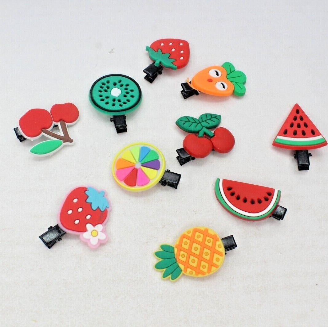 Cartoon Hair Clips Mix Design Baby Hairpin Kids Crocodile Clips Girl Hair Grips