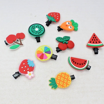 Cartoon Hair Clips Mix Design Baby Hairpin Kids Crocodile Clips Girl Hair Grips