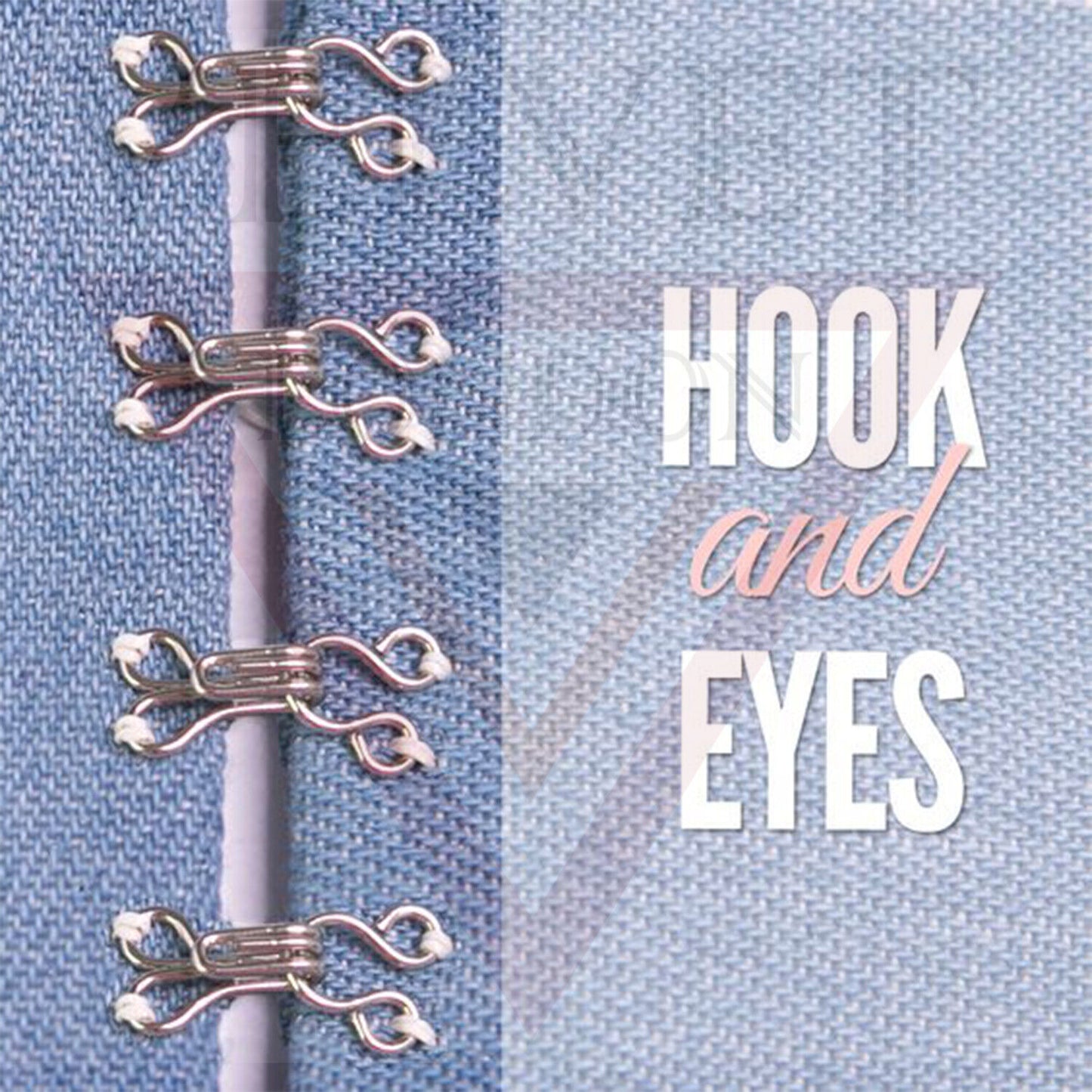 Sewing Hooks Fasteners Silver Clothing Dress Fasteners For Bra And Clothing UK