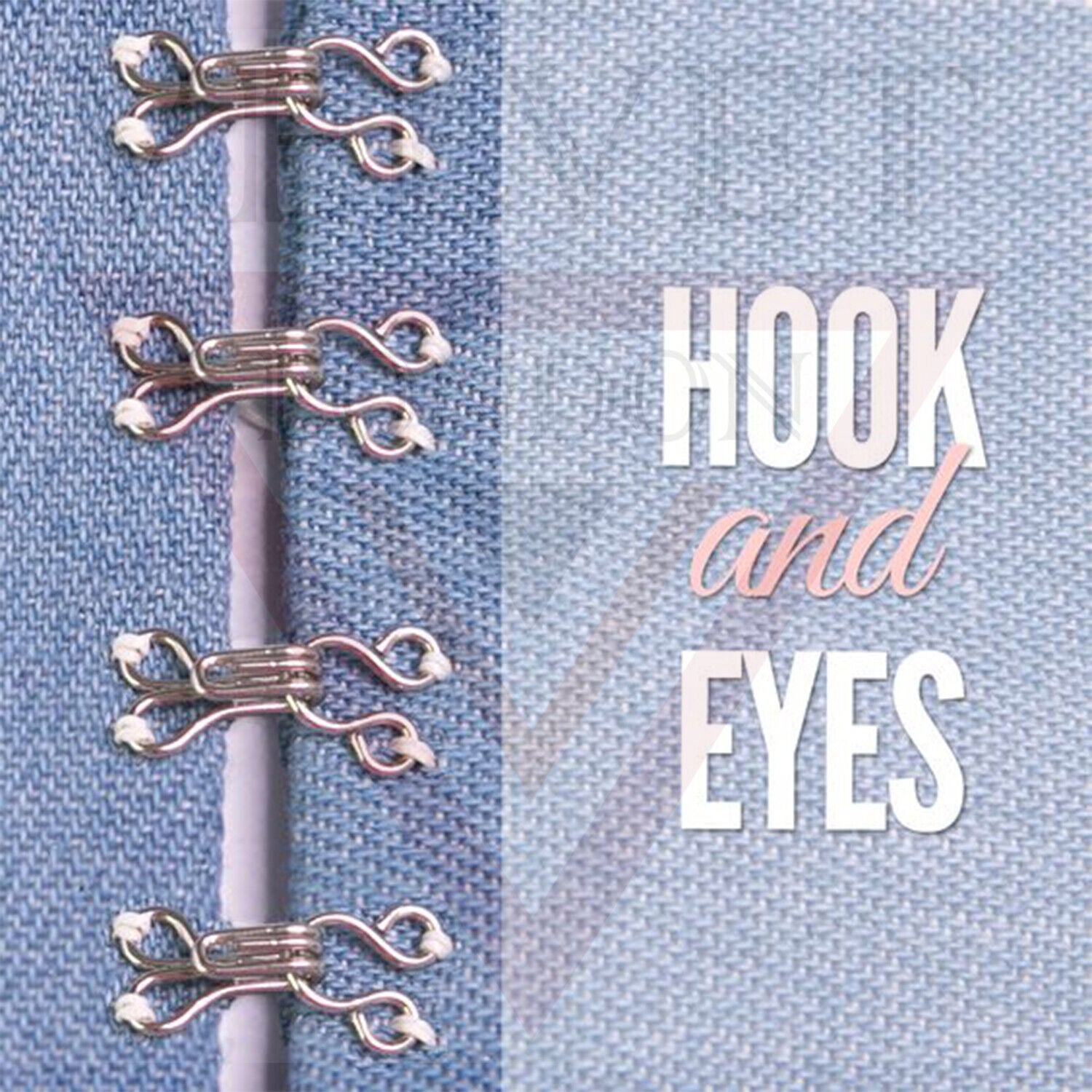 Sewing Hooks Fasteners Silver Clothing Dress Fasteners For Bra And Clothing UK