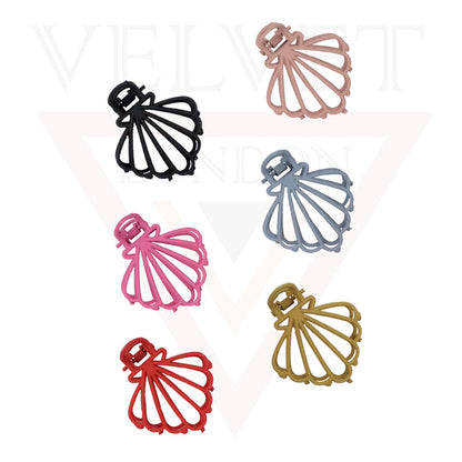 Hair Claw Clips Matte Frosted Metal Clutcher Non-Slip Barrette Jaw Clamp Womens