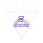 Metal Hair Claw Clips Hair Clamp Matte Clutcher Barrette Jaw Hair Accessories