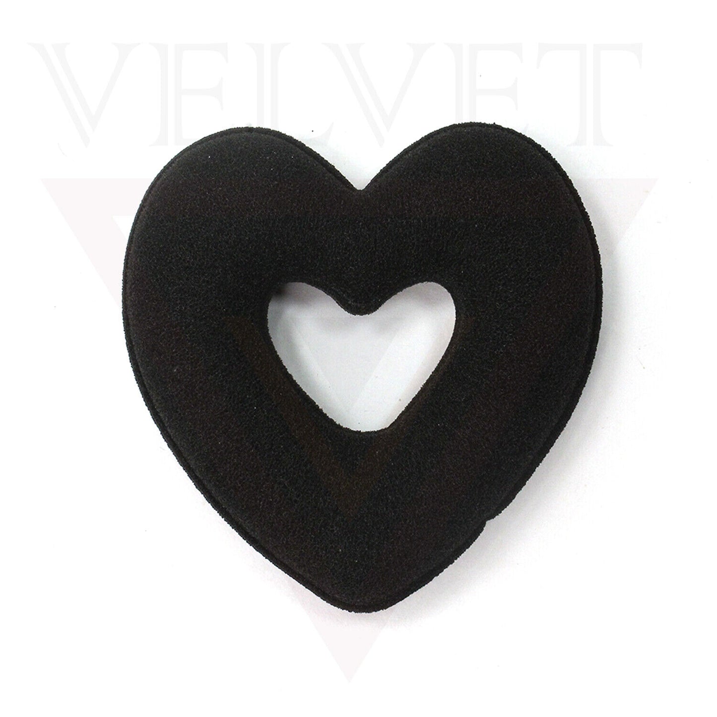 Magic Sponge Donut Heart Shaped Hair Curler Bun Maker Hair Bun Styling Tools