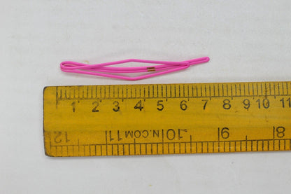 5x Hair Clips Pastel Hair Pins Set Geometric Girls Metal Colourful Bobby Grips