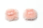 2x Baby Plush Hair Clip Soft Faux Fur Barrette Crocodile Clips Slide Snap Pin