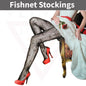Sexy  Sheer Fishnet Tights High Waist Mesh Pantyhose Patterned Stocking Black