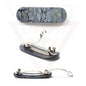 Flower Hair Clip Snap Hair Barrettes Classic Automatic Acrylic Tortoise Clip Pin