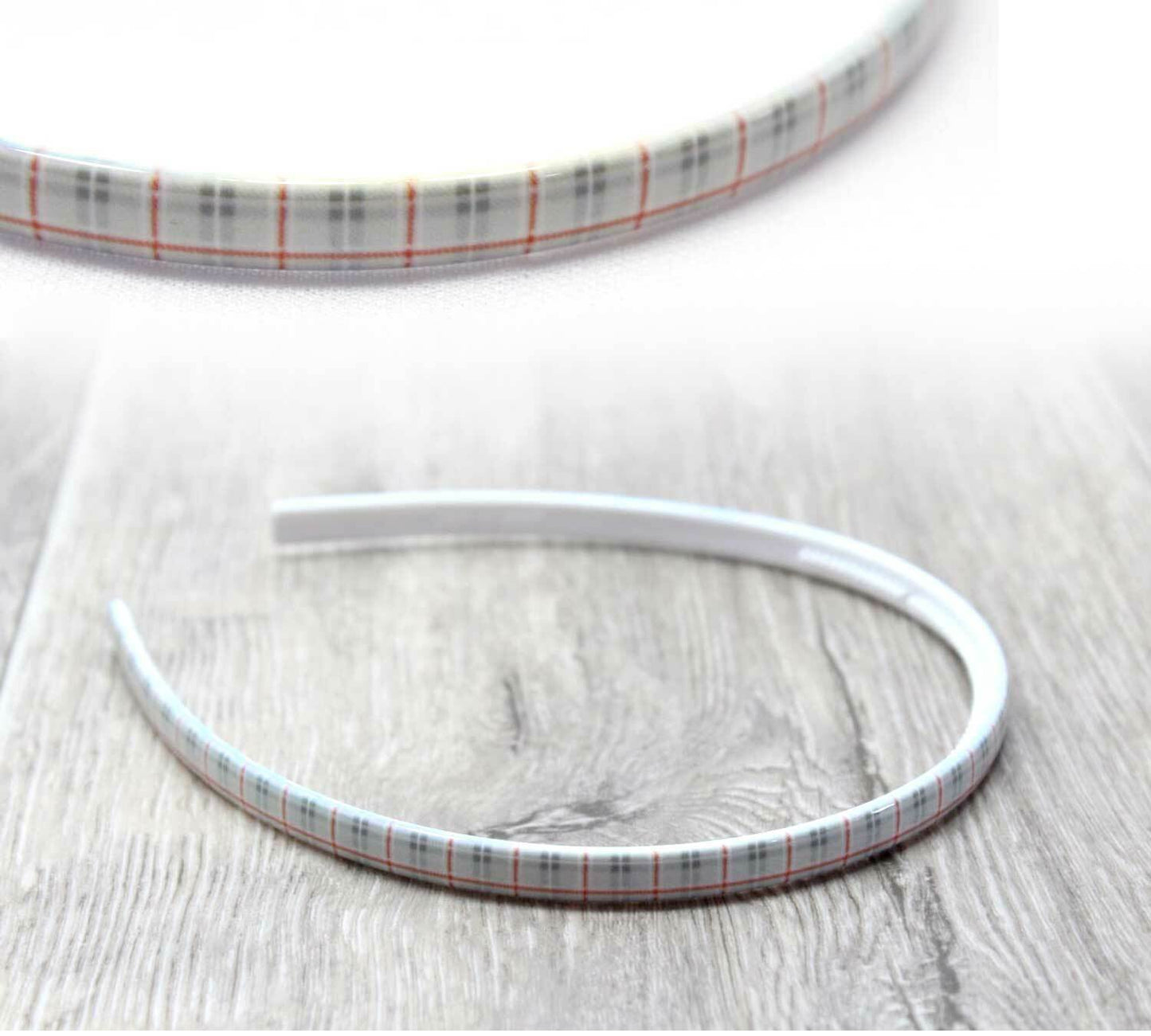 Chex Print Hair Bands Headbands Alice Hair Hoop Hair Women's Hair Accessories