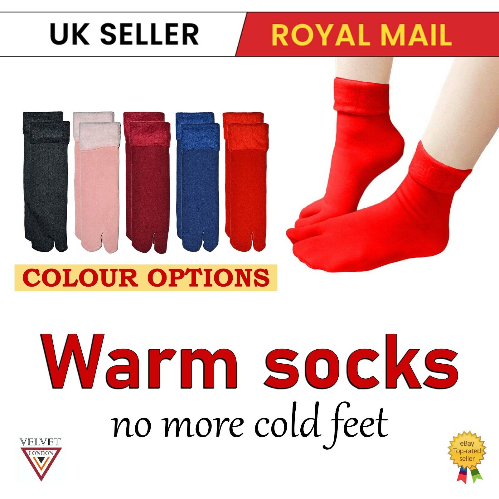 Thermal Warm Socks Winter Warmer Socks Velvet Soft Fluffy Cozy & Thick Socks UK