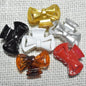 6x Mini Hair Claw Barrettes Headwear Butterfly Bow Clutches Tiny Hair Clips Crab