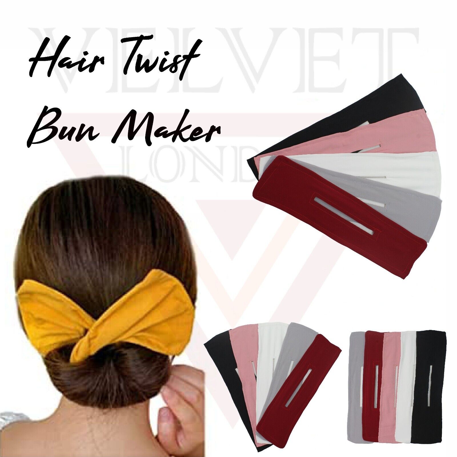Stylish Magic French Twister Knotted Wire Bow Former Bun Hair Bun Maker