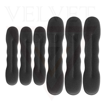 6Psc Bun Makers Upgraded Hair Holder Sponge Hair Clips Styling Donut Buns Tools