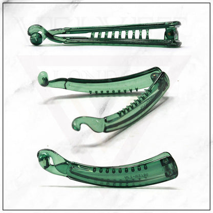 Women Long Hair Banana Hair Clip Tort Twisted Long Fish Clip Comb Grip