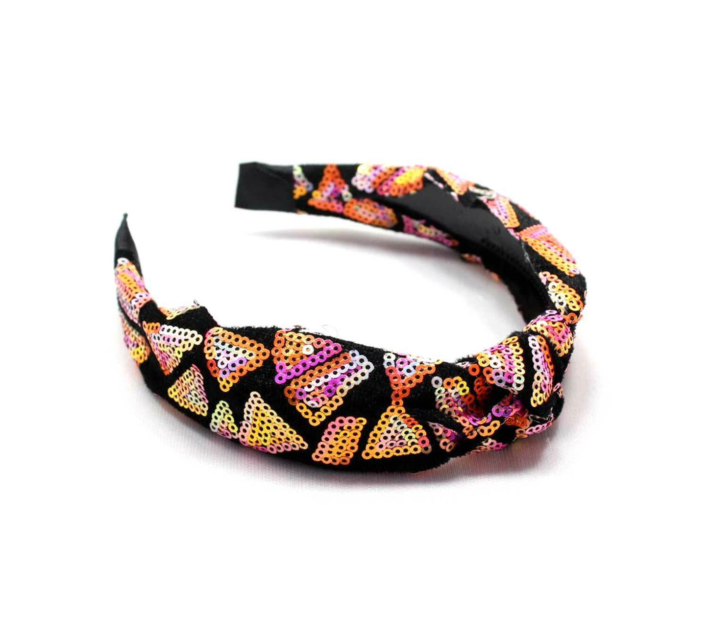 Knot Headbands Bow Hair Band Sequins Hair Hoop Head Wrap Girl Headwear Partywear