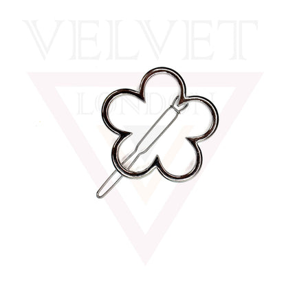 Solid Metallic Hair Clip Metal Hair Pin Sliders Clip French Hair Barrettes