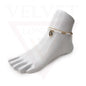 Cord Anklet Ankle Bracelet Crystal Bead Beach Adjustable Golden Foot Jewellery