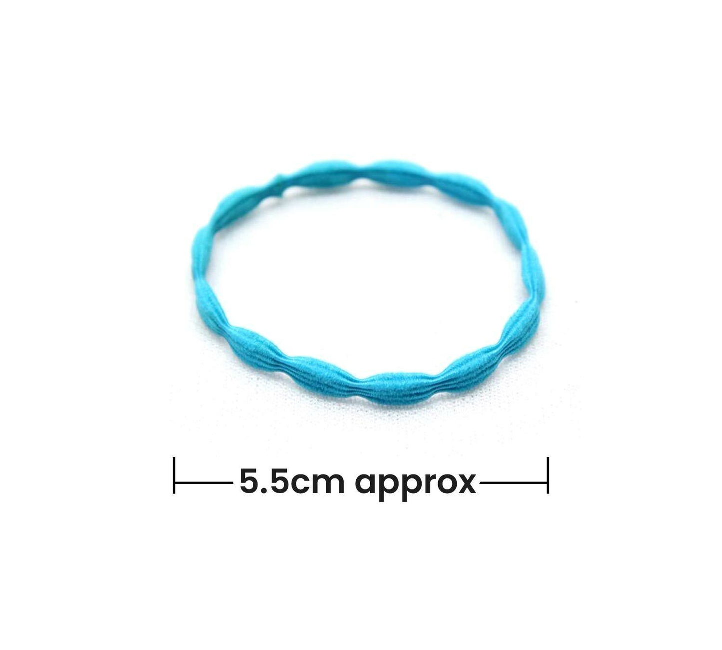 Colourful Hair Bands Mini Children Elastic Rope Thin Hair Rubber Bands Bobbles
