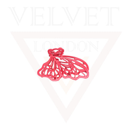 Metal Hair Claw Clips Frosted Hair Clamp Butterfly Matte Clutcher Hair Jaw Claw