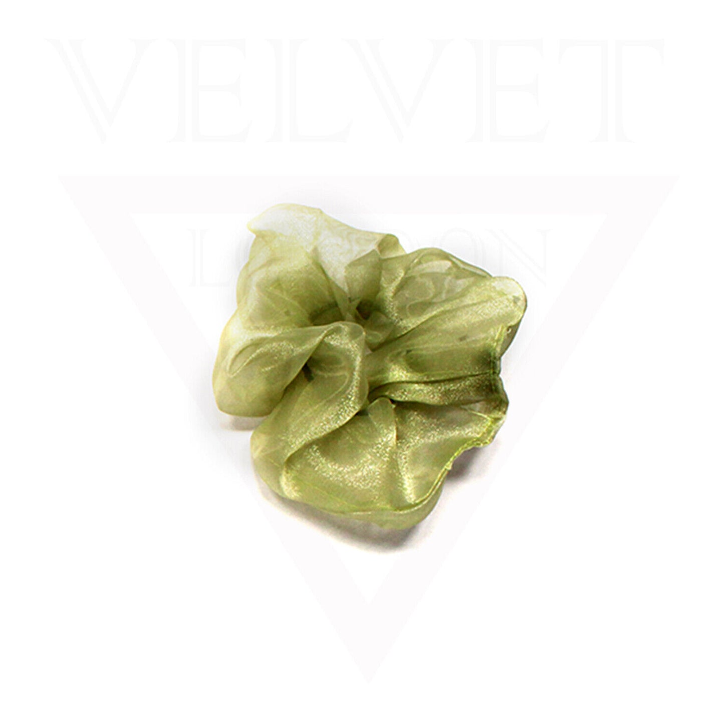 Scrunchies Silk Satin Organza Handmade Hair Bands Pony Tie Bobbles Elastic Band