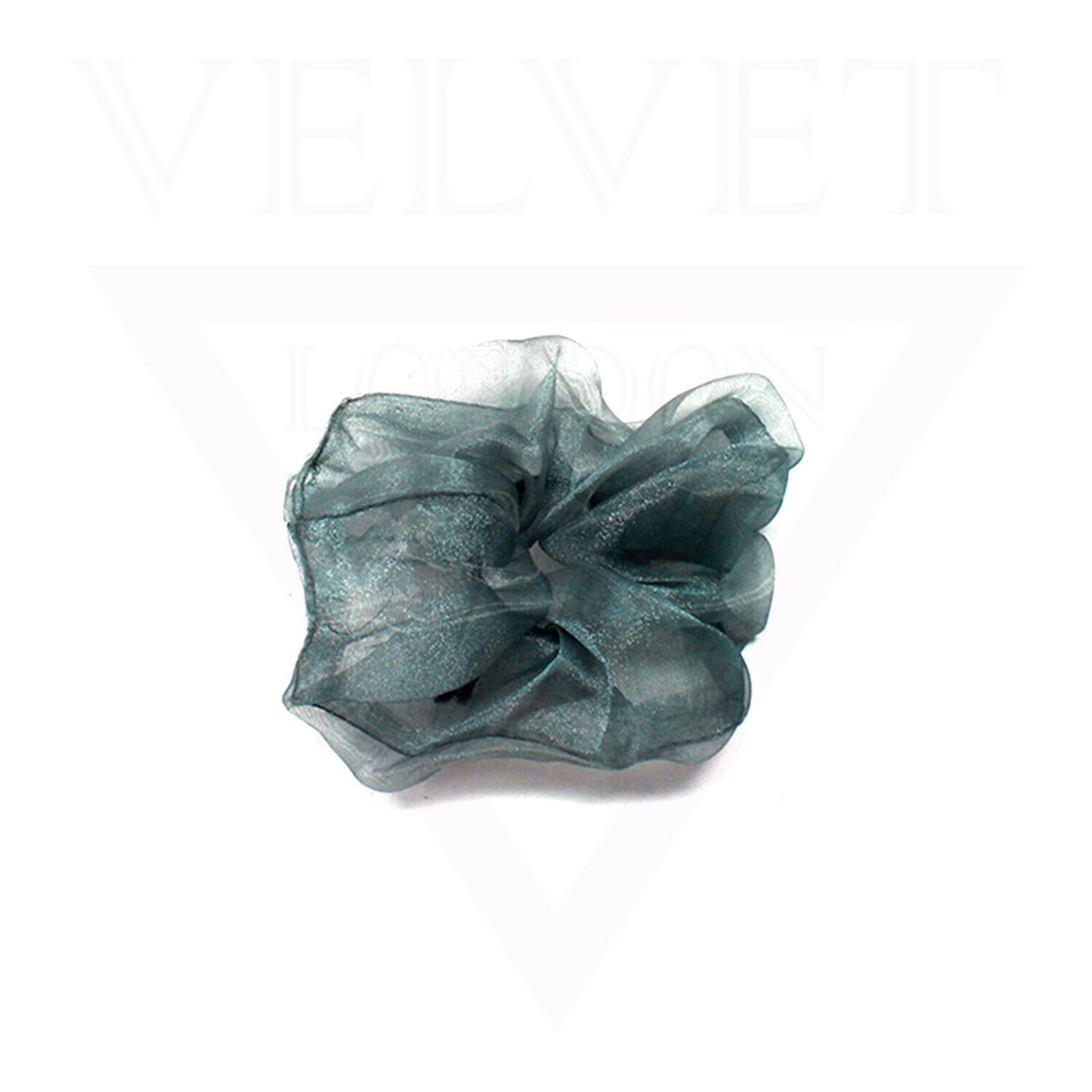 Scrunchies Silk Satin Organza Handmade Hair Bands Pony Tie Bobbles Elastic Band