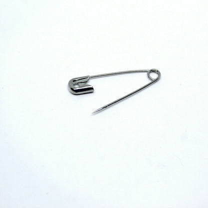 100x Silver Safety Pins Needles Sewing Craft Multipurpose 3 Size Small Large