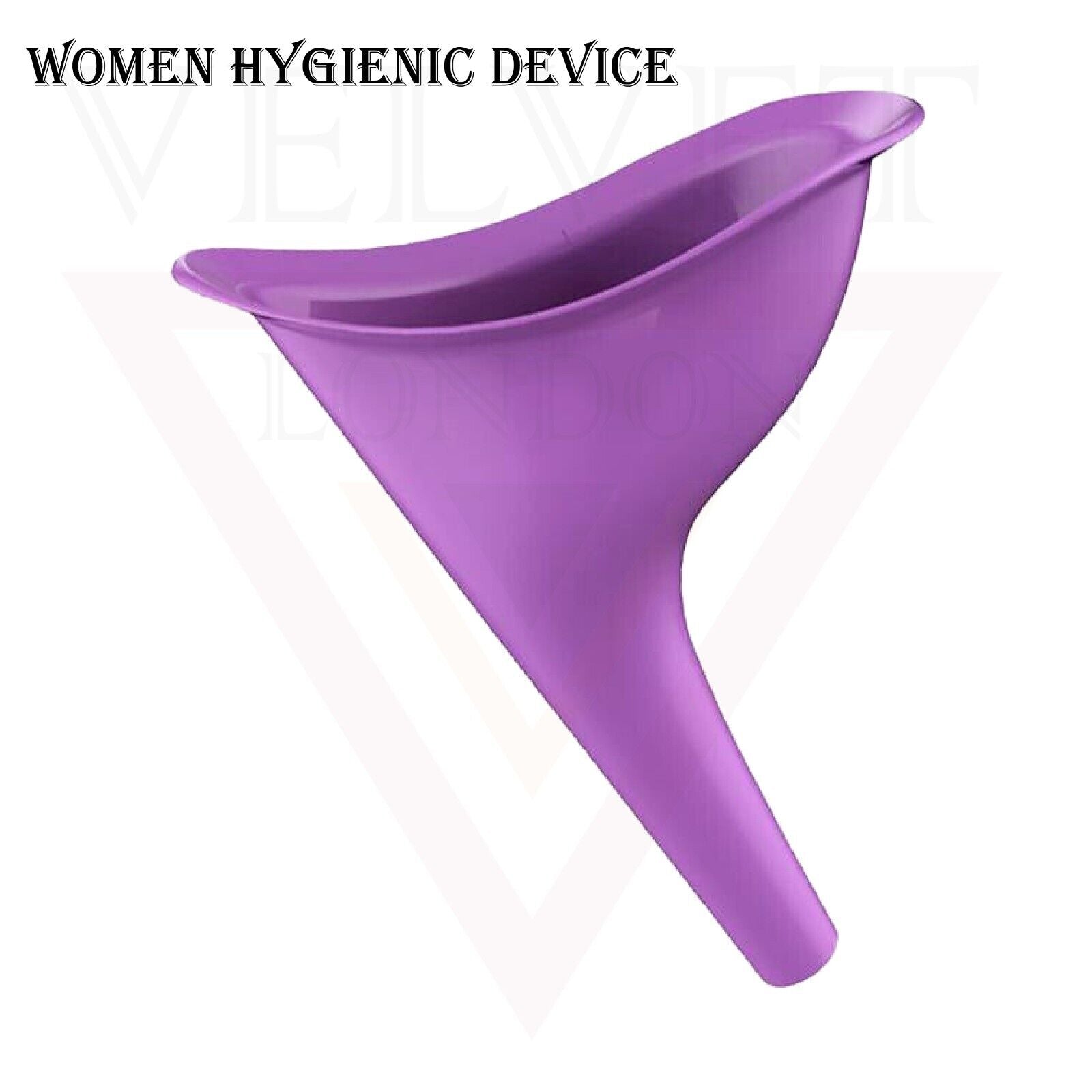 Portable Female Urination Device Reusable Silicone Urinal Funnel For Women New