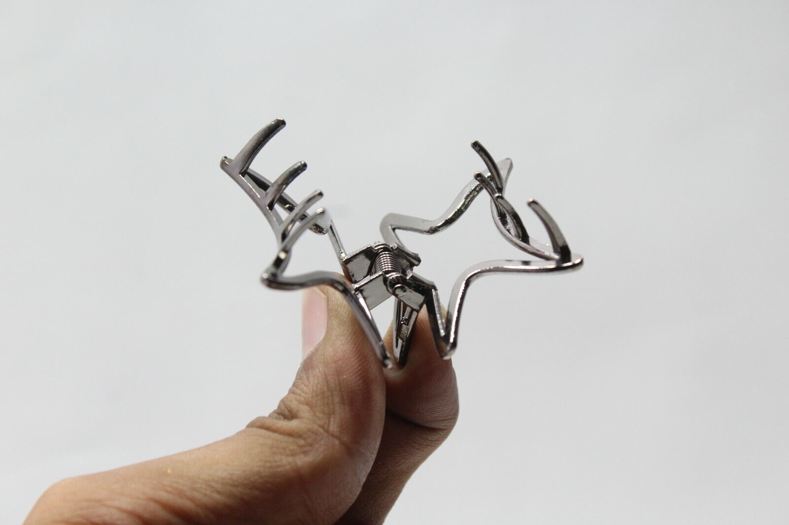 4x Hair Clamp Hair Claw Clips Star Metal Mini Hair Jaw Claw Barrattes Clutchers