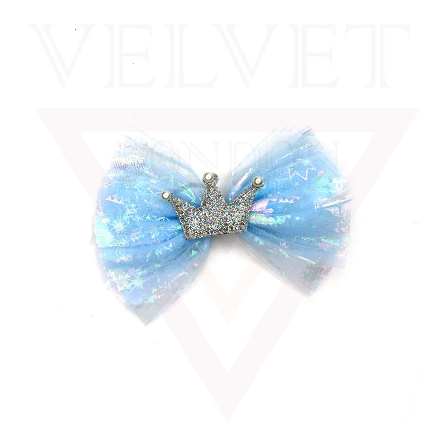 Glitter Crown Bows Ribbon Hair Bows Clips Pins Hair Slides Barrattes For Girls