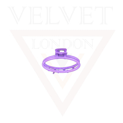 Hair Clamp Hair Claw Clips Metal Frosted Non-slip Pastel Barrette Hair Jaw Claw
