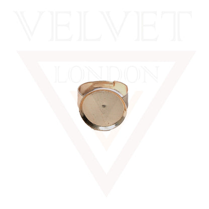 Round Adjustable Ring Bases Finger Ring Making For Ring Making Jewellery Blanks