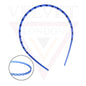 Infinity Hair Band Clear Hair Hoop With Teeth Comb Solid Headband Headwears